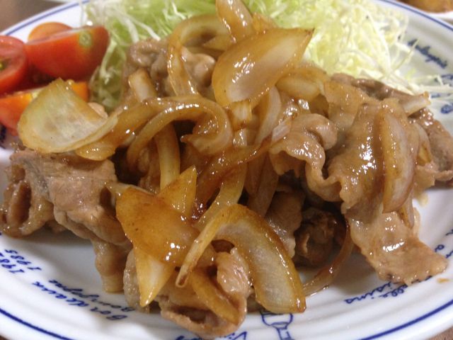 豚の生姜焼き