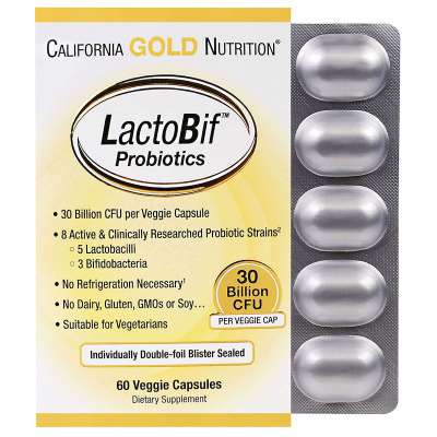 California Gold Nutrition LactoBif 