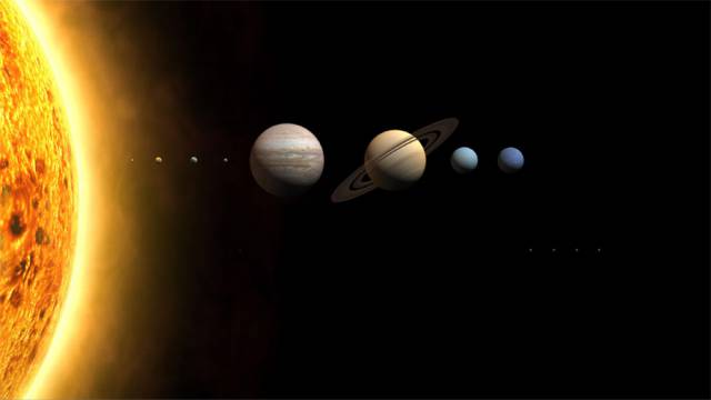 太陽と惑星の位置関係