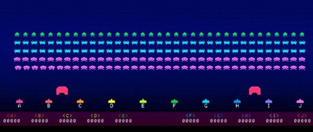 SPACE INVADERS GIGAMAX